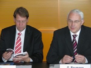 Gero Storjohann MdB (li.) und Günter Baumann MdB