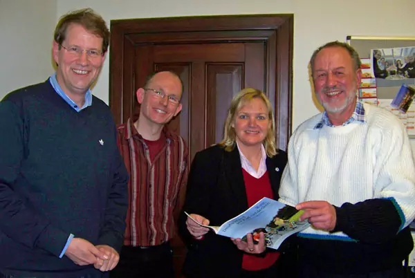 Unterstützung durch den ADFC Gero Storjohann und Katja Rathje-Hoffmann – Fahrradfahren im neuen Jahr besonders fördern - Bild