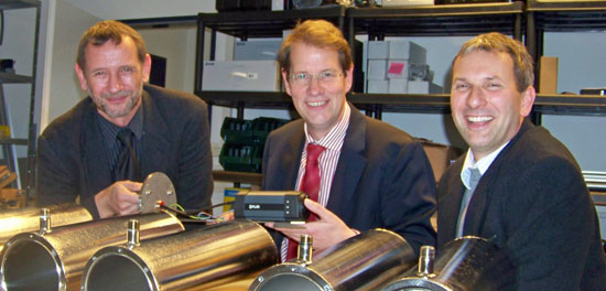 Gero Storjohann bei AT-Automation Technology Gero Storjohann besucht AT - Automation Technology in Bad Oldesloe - Bild