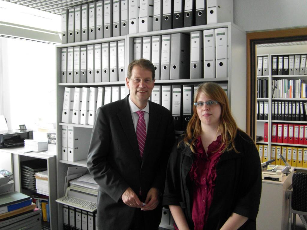 Gero Storjohann MdB (li.) und Catharina Lewerenz