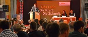 Gero Storjohann und Bundeslandwirtschaftsministerin Aigner in Großenaspe - Bild