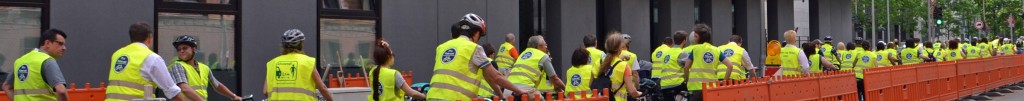 Parlamentarisches Bicycle Race mit Gero Storjohann durch Ostberlin - Bild