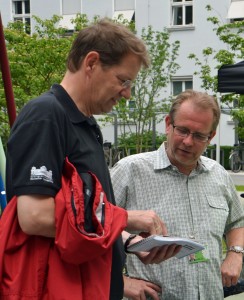 Parlamentarisches Bicycle Race mit Gero Storjohann durch Ostberlin - Bild