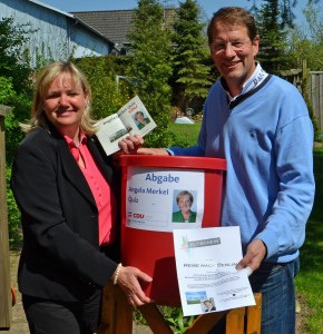 Erika Grandt gewinnt Berlin-Reise beim Angela Merkel Quiz - Bild