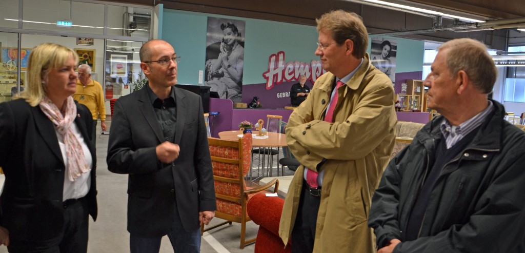 Hempels Gero Storjohann und Katja Rathje-Hoffmann zu Besuch bei Hempels - Bild