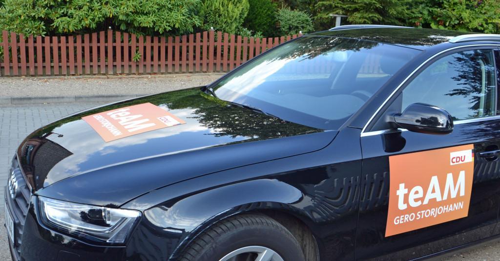 Das teAM  Gero Storjohann mobil im Dauereisatz