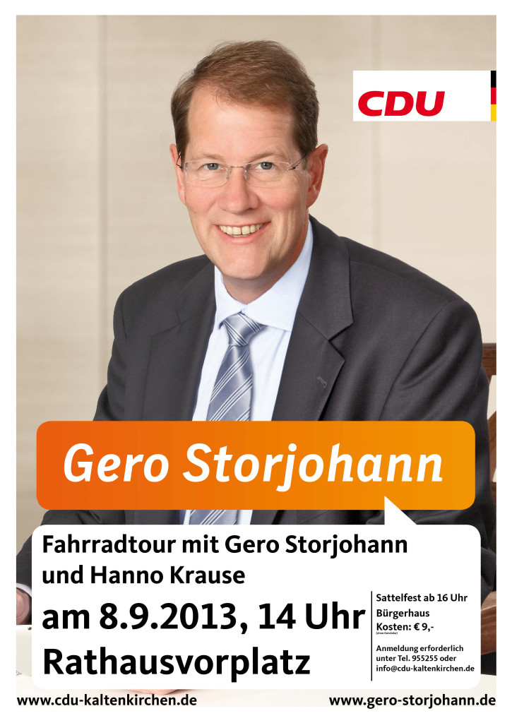 Plakat Fahrradtour