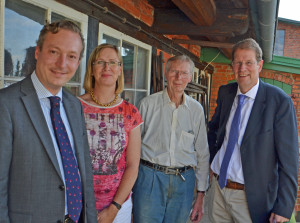 (vlnr.) Dr. Axel Bernstein MdL, Petra Kröger, Hans-Friedrich Blunk und Gero Storjohann MdB.