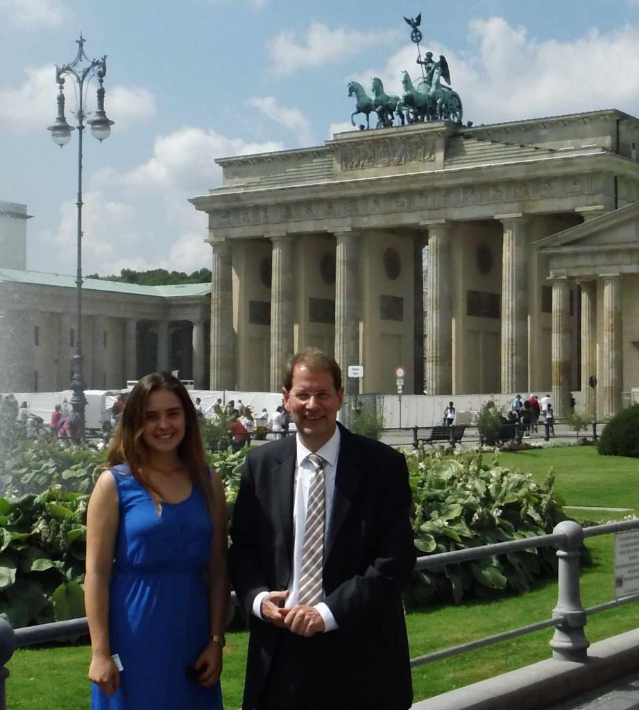 Gero Storjohann MdB mit Sofia Arango