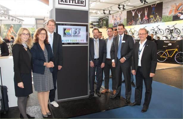 Gero Storjohann bei der EUROBIKE 2014 auf Informationstour - Foto Eurobike-2014
