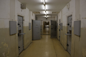 Zellentrakt im Haftanstalt des Ministeriums für Staatssicherheit der DDR in Berlin-Hohenschönhausen