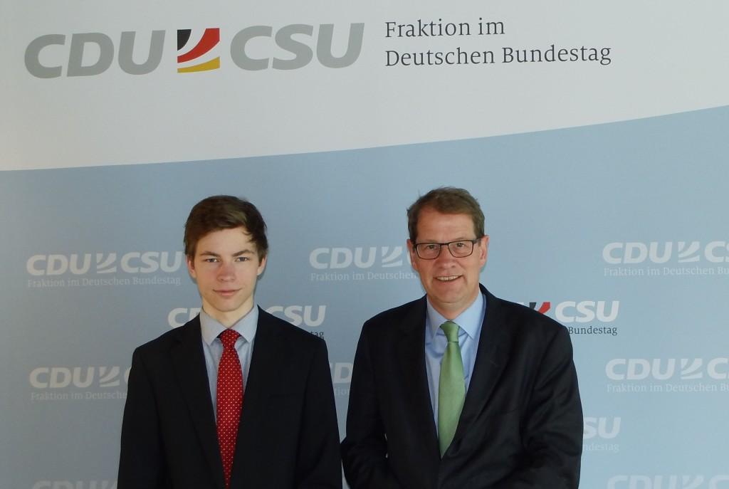 Julian Otte-Korts und Gero Storjohann MdB
