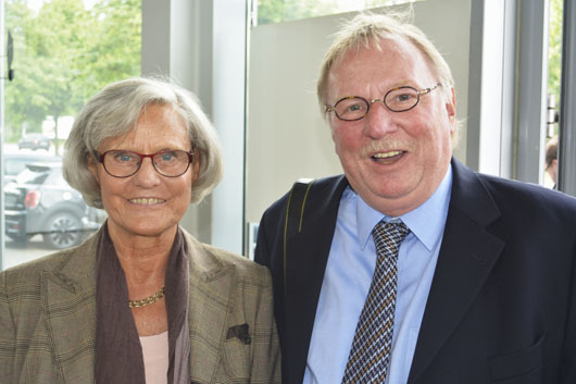 Norderstedts Stadtpräsidentin Kathrin Oehme  und  Bad Segeregs CDU Vorsitzender und Kreistagsabgeordneter Uwe Voss waren stark beeindruckt von Volker Kauder