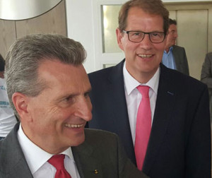 Gero Storjohannund Günther H. Oettinger