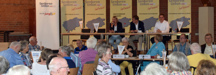 Volker Dornquast ist neuer Vorsitzender der Kreis Senioren Union - Foto audience