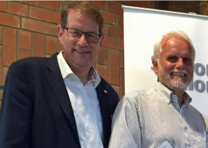 Volker Dornquast ist neuer Vorsitzender der Kreis Senioren Union - Foto Gero Storjohann und der Senioren Union Landesvorsitzende Wolfgang Börnsen waren die Überraschungsgäste auf dem Podium der Senioren Union