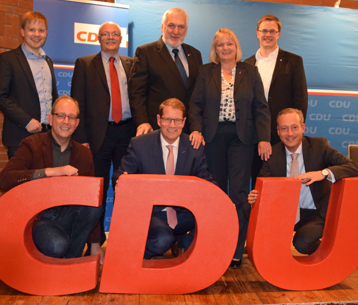 Gero Storjohann als CDU-Kreisvorsitzender wiedergewählt - Foto cdu-vorstand-web