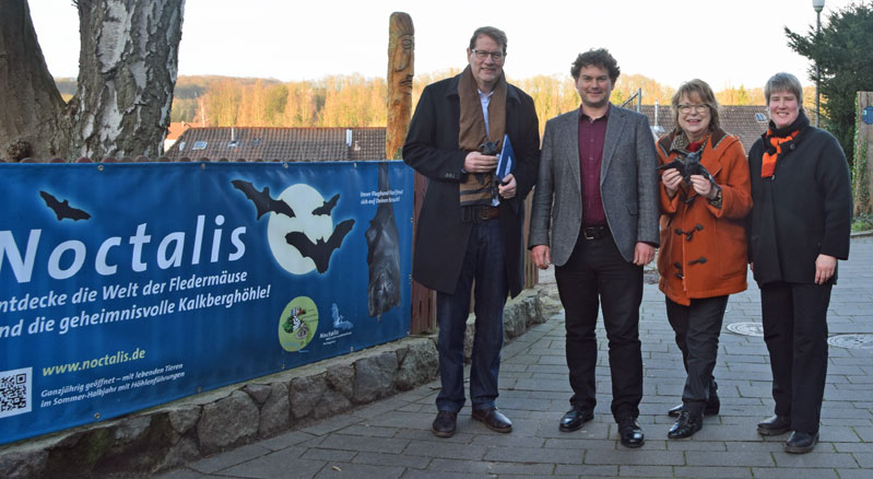 Gero Storjohann im Fledermauszentrum Bad Segeberg - Foto Gero Storjohann im Fledermauszentrum Bad Segeberg - Bild
