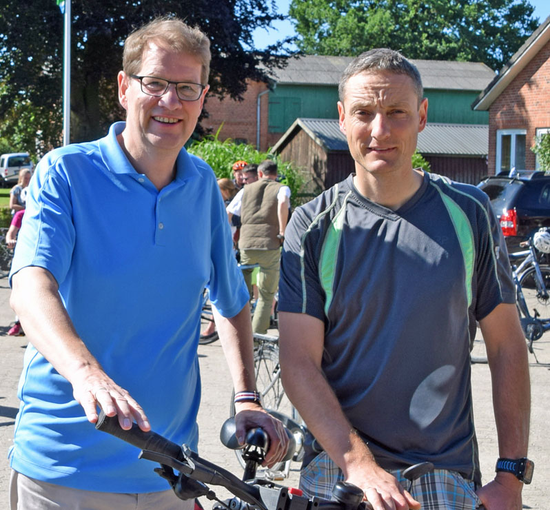 Auftaktveranstaltung für das STADTRADELN in Bebensee mit Gero Storjohann - Foto Auftaktveranstaltung für das STADTRADELN in Bebensee mit Gero Storjohann - Bild