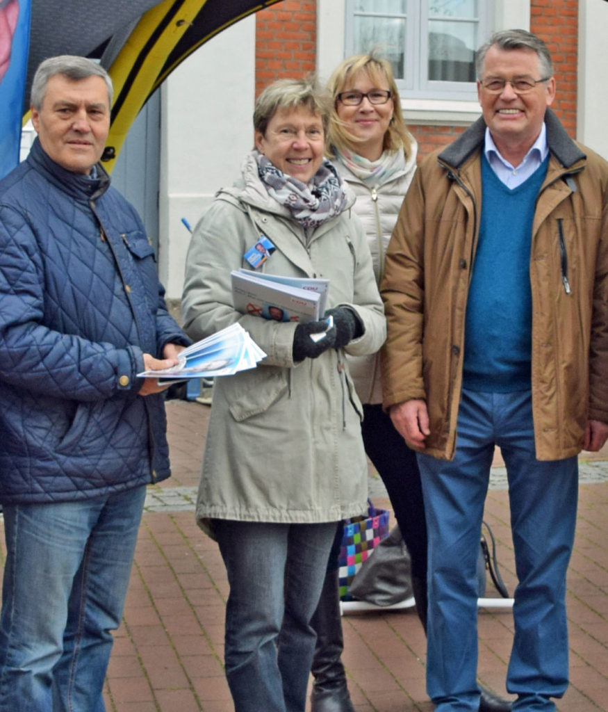 Reimer Böge für Gero Storjohann im Wahlkampf - Bild