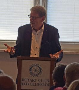 Gero Storjohann beim Rotary Club Bad Oldesloe - Bild