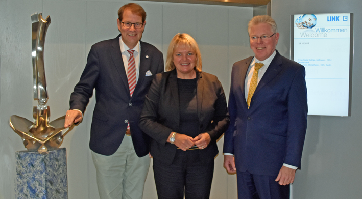 Gero Storjohann bei der Waldemar Link GmbH - Foto Gero Storjohann bei der Waldemar Link GmbH - Bild