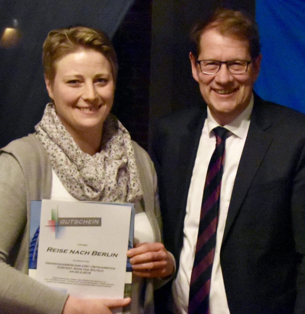 Schnapszahlen-Bingo um Berlin Reise beim CDU Grünkohlessen - Bild