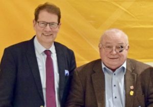 Gero Storjohann kommt zur Jahreshauptversammlung der CDU Wahlstedt - Bild