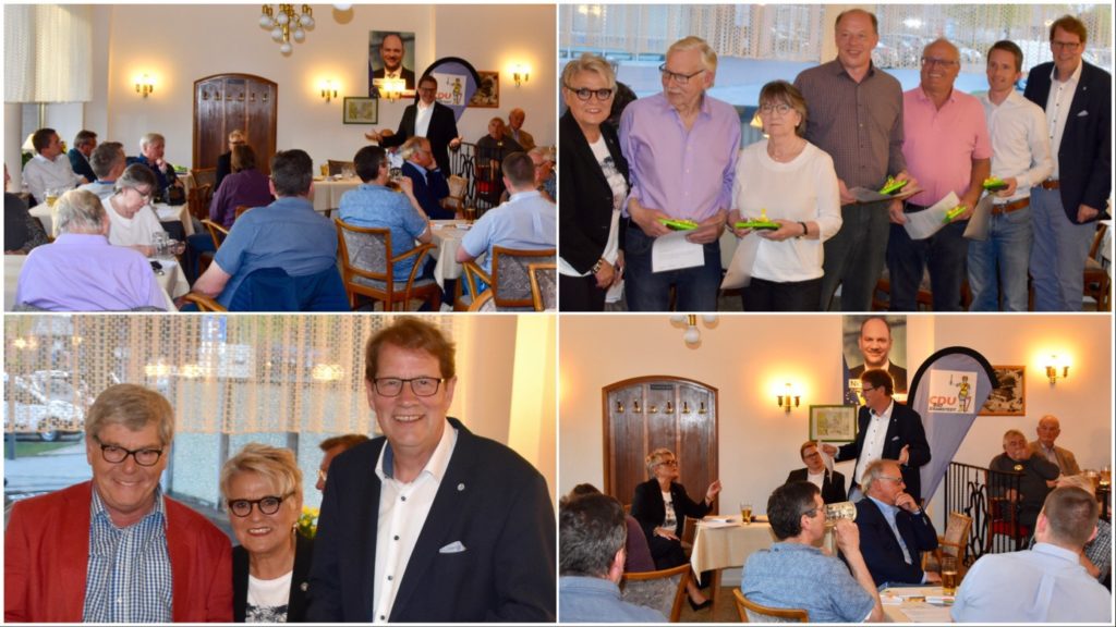 Ehrungen, Vorstandswahlen und Europawahl bei der CDU Bad Bramstedt - Bild