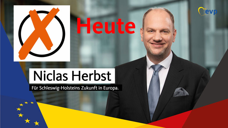 Heute - Niclas Herbst und CDU wählen - Bild