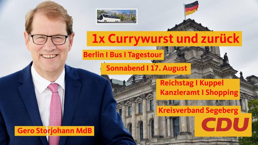 Berlin Tagestour - 1x Currywurst und zurück - Bild