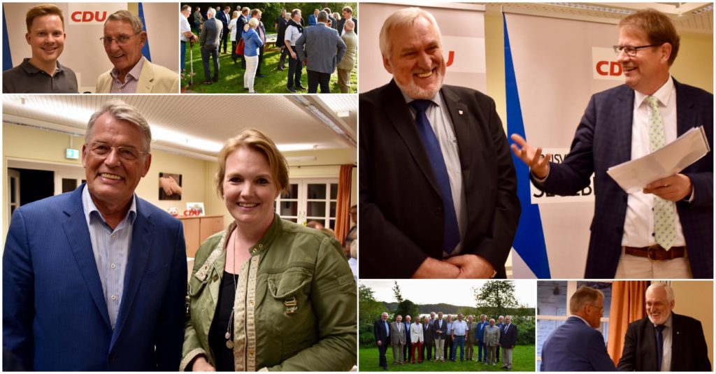 Ehrungen für 2 Hasenmoorer auf dem Sommerempfang der CDU - Bild