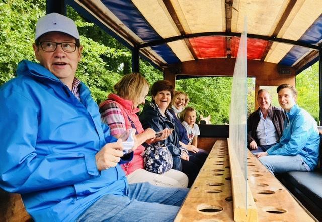 Gero Storjohann mit MIT Kreisverbänden auf Planwagen Tour - Bild