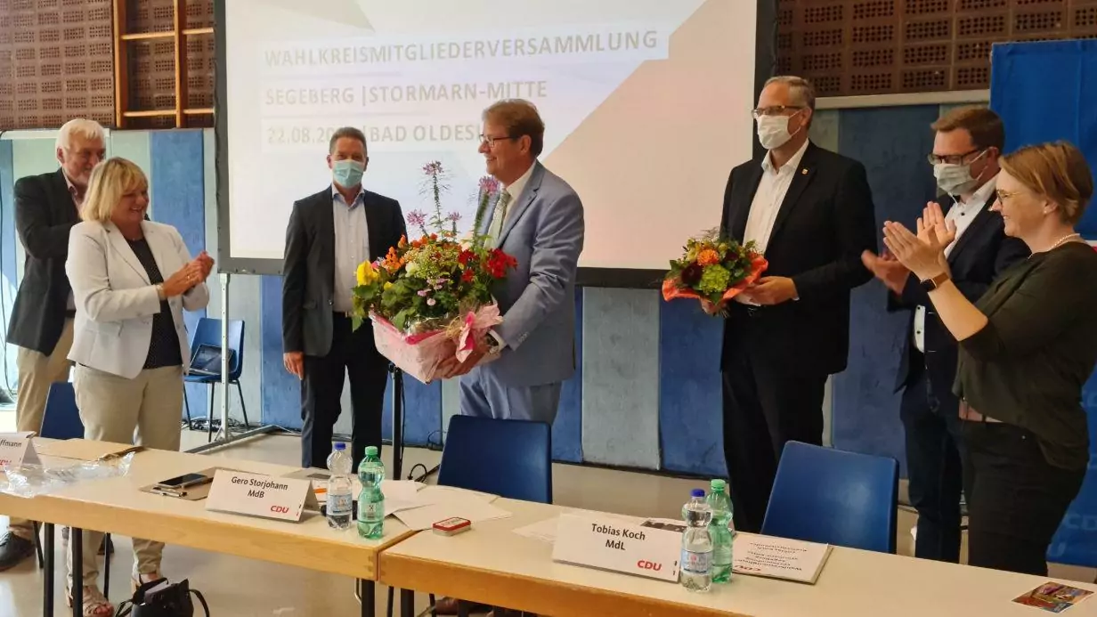 CDU Bundestagskandidat - 88% für Gero Storjohann - Foto CDU Bundestagskandidat - 88% für Gero Storjohann - Bild