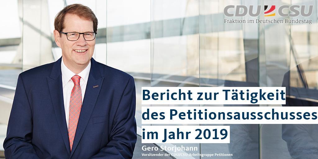 Bericht des Petitionsausschusses 2020