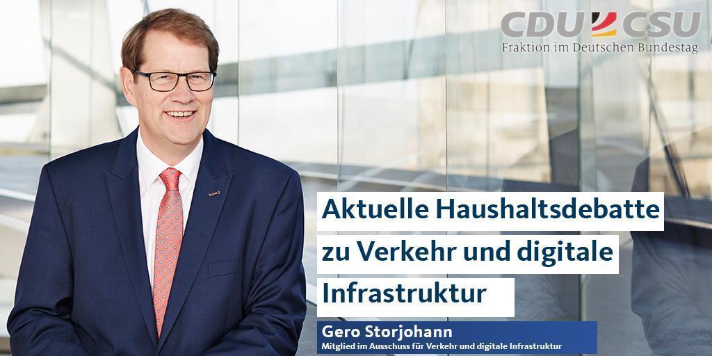 Aktuelle Haushaltsdebatte zu Verkehr und digitale Infrastruktur - Bild