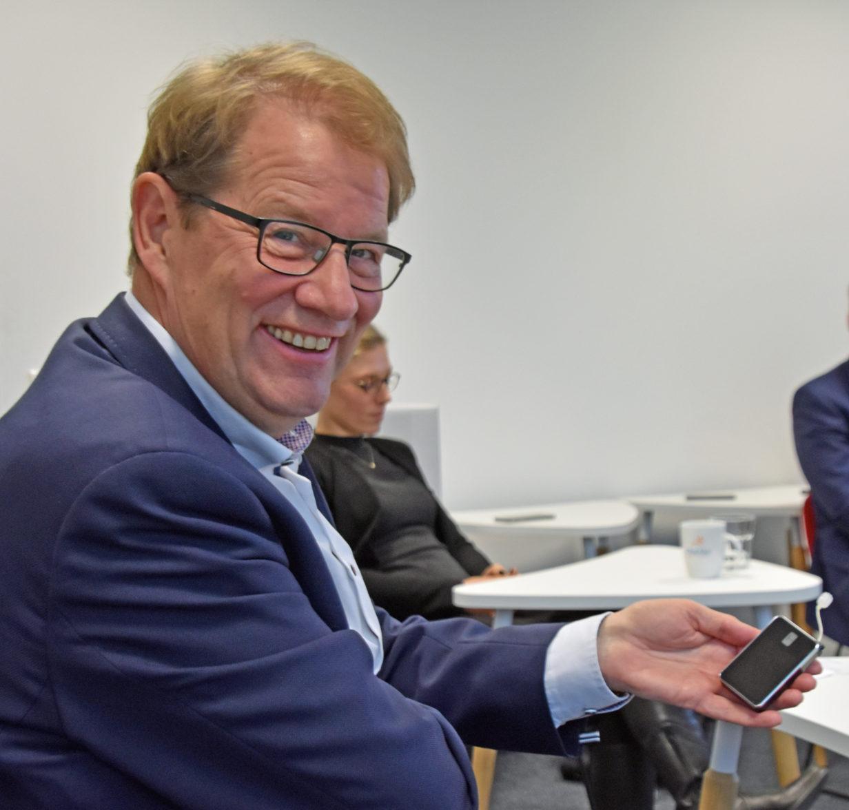 Gero Storjohann bei VitalAire in Norderstedt - Bild
