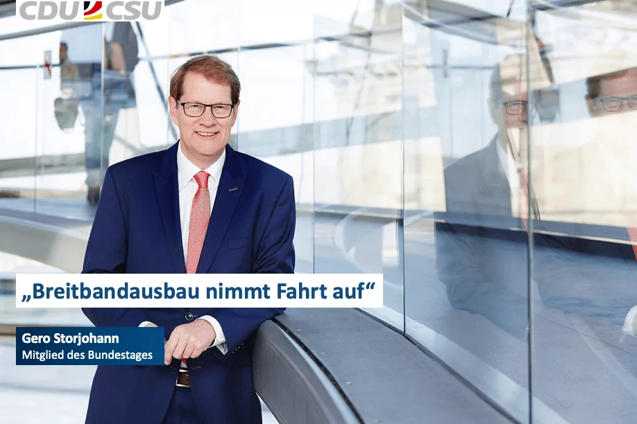 Breitbandausbau nimmt Fahrt auf - Foto Breitbandausbau nimmt Fahrt auf - Bild
