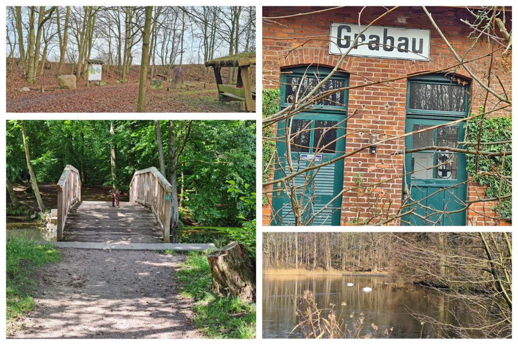 Über die Bahntrasse nach Bad Oldesloe - Bild
