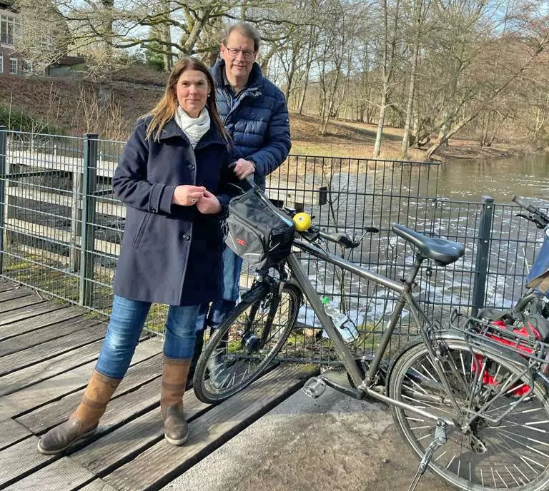 Mit dem Rad oder Kanu zur Mellingburger und Poppenbüttler Schleuse - Foto Bersondere Orte im Wahlkreis 8