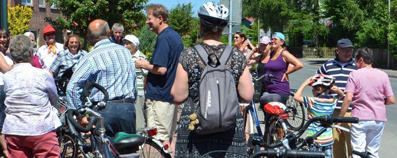 Die Storchennest Fahrradtour durch die Barker Heide - Bild