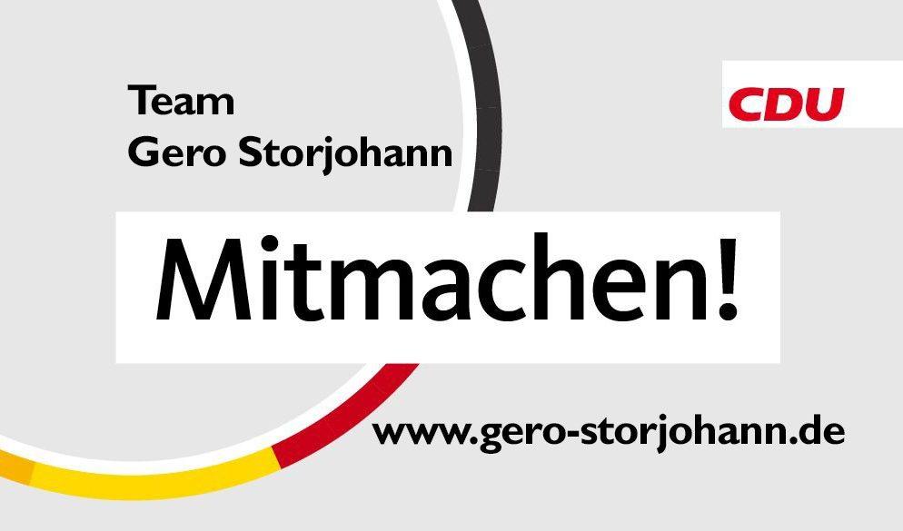 Viel Wahlkampfunterstützung für Gero Storjohann - Bild