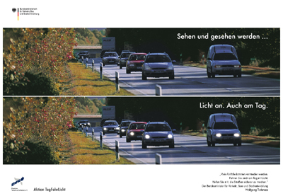 Anzeigen- und Plakatkampagne zur 