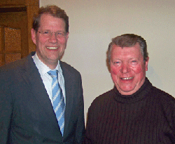 Gero Storjohann MdB und Itzstedts CDU Vorsitzender Hans-Jürgen Juhls