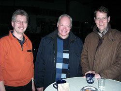 Thomas Ahnfeldt (Sülfelds CDU-Vorsitzender), Volker Bumann (Sülfelds Bürgermeister), Gero Storjohann MdB (CDU-Kreisvorsitzender).