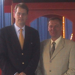 Gero Storjohann MdB und Bürgermeister Ortwin Peters.