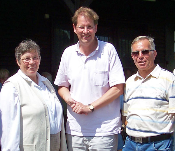 Erlebten einen ereignisreichen Tag auf dem Fahrrad:(vlnr.) Erika Mosel (Tremsbüttels Bürgermeisterin), Gero Storjohann (Bundestagsabgeordneter), Manfred Pries (Tremsbüttels CDU Vorsitzender).